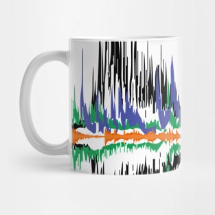 The colour of music Mug